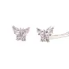 Nuevo 2024 Plata 925 Línea de Oreja de Mariposa Pendientes de Nicho para Mujer Pendientes Chinos Pendientes Regalo para Tanabata Día de San Valentín