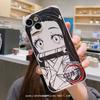 A lâmina de extinção de fantasmas é adequada para capa de celular Apple 13/12 11 tudo incluído iphone15pro desenho animado