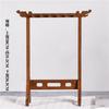 Portalápices colgante creativo para pinceles Cuatro Tesoros del Estudio Retro Madera maciza Bambú Soporte para pinceles Almacenamiento de escritorio para estudiantes Maoshihai
