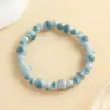 Pulseira de Cerâmica Fresca Jingdezhen Estudante Luxo Leve Nicho de Alto Padrão Pulseira de Cerâmica Venda por Atacado Joias com Contas de Porcelana
