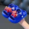 Sandalias de poni al por mayor para bebés y niños pequeños, Zapatos para caminar para bebés antideslizantes de suela blanda, Sandalias de verano slip-on para niños y niñas en stock