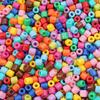 6x6mm Contas de Vidro Colorido em Formato de Barril para DIY Pulseira Caseira Colar de Cordão de Mão Feito à Mão Corrente de Celular Acessórios de Joia Atacado