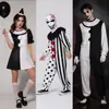 Traje de cosplay de payaso de terror para película nueva transfronteriza, disfraz de cosplay de rol de terror para Halloween, en stock de fábrica