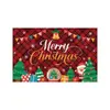 Fábrica de Comercio Exterior Transfronterizo de Amazon Tela Colgante de Fondo Navideño Pancarta de Puerta Cubierta de Puerta Decoración Pareados Decoración Festiva Personalización