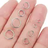 Accesorios para Joyería DIY Materiales Hechos a Mano Anillos de Conexión para Pulseras Aleación de Titanio G23 Conservación del Color Anillos Tóricos Anillos Abiertos Piercing
