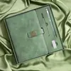 Caderno A5 Business Espessado Conjunto com Caixa de Presente Caderno para Reunião de Escritório Diário Simples com Logo Imprimível