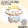 Molde para Amasar Muñeca de Dibujos Animados Linda diy Descompresión Comida Juego Molde para Hornear Molde de Decoración de Yeso para Aromaterapia