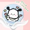 Alfombrilla de ratón con reposamuñecas, diseño de Pochacco, linda goma para palma de oficina, soporte de escritorio para niñas, alfombrilla de ratón personalizada