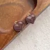 Dopamina Cor Sólida Simétrico Redondo Coração Liga Simples Esmalte Gota de Óleo Pingente DIY Acessórios de Joias Feitos à Mão