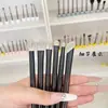 Conjunto de 9 Pincéis de Pelo de Raposa da Neve para Pó Solto, Contorno, Blush Angulado, Sombra para Olhos, Sombra para o Nariz, Aplicação de Cor, Trabalho de Detalhe, Pincéis de Cabelo Animal Cangzhou