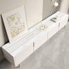 Mesa de Centro Gabinete de TV Minimalista Moderno Mantel de Mesa PVC Impermeable Estilo Ins Rectangular Sala de Estar Patrón de Mármol Cubierta de Mesa