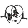 Nfox B021 Freno de Aceite para Bicicleta de Montaña Accesorios para Freno de Disco Hidráulico de Doble Pistón Caliper Universal