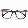 Moda Europea y Americana Transfronteriza Estilo Ins Monturas de Gafas Metálicas de Medio Marco Tendencia para Mujeres, Monturas Versátiles de Alta Gama que Pueden Personalizarse con Lentes Graduados para Hombres