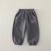 Pantalones de forro polar para niños, nuevos estilos otoño/invierno, pantalones gruesos de forro polar de doble cara para bebés, pantalones casuales para niños, disponibles al por mayor