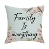 Nuevo Cojín Decorativo de Primavera con Estampado Floral de Camión Funda Decorativa para Cojín de Sofá Cojín para Cabecera de Dormitorio Transfronterizo