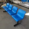Sillas de Plástico con Respaldo para Cancha de Baloncesto, Sillas de Espera para Infusión Hospitalaria, Taburetes para Áreas Públicas de Parques, Asientos de Descanso para Exteriores