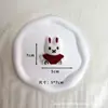 Animal Coelho Desenho Animado Boneca de Pelúcia Acessórios DIY Enfeites Animal Coração Cachecol Roupa Acessórios Fofos Venda por Atacado