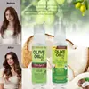 Aceite de Oliva Transfronterizo Aceite Esencial para el Cuidado del Cabello de Oliva, Suave e Hidratante, Mejora el Frizz y la Sequedad, Fortalece el Cabello, Aceite para Puntas de Cabello de Coco