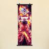 Dragon Ball Z anime Super Saiyan Wukong póster HD pintura colgante habitación dormitorio pintura decorativa pintura colgante transfronteriza