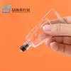 Nuevo Producto Popular de Venta Caliente, Botella de Perfume para Pasta de Dientes de 10 ml, Botella Roll-On, Vidrio Cuadrado
