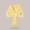 Oferta Especial Invierno Nuevo Estilo Bola de Lana Tejida Oso de Dibujos Animados Flor de Fresa Bufanda Cálida para Niños Niñas y Niños