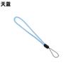 Cordão criativo de nylon para celular, cordão de pulso, pingente, chave de carro, copo de água, fivela de anel, ventilador curto, copo de água, lanterna
