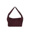 Bolso de Mano Retro de Gamuza Escarchada para Mujer 2025 Otoño Tendencia Simple Europea y Americana Bolso de Hombro Único de Gama Alta