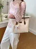 Bolsa de Tote Popular Transfronteriza de Gran Capacidad para Mujer, Nuevo Modelo 2026, Hermosa Bolsa de Hombro Repujada, Bolsa de Compras de Alto Valor para Debajo del Brazo