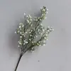 Gipsófila Fresca y Sencilla de 3 Puntas Flores Artificiales al por Mayor para Comercio Exterior, Decoración del Hogar, Accesorios de Boda y Ramos