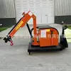 Grúa Hidráulica Eléctrica Totalmente Automática Taller Almacén Tubería Equipo de Elevación Móvil Planta de Moldeo por Inyección Grúa Pluma Móvil