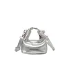 Bolsa de Bollo Estilo Dulce, Bolso Cruzado de Moda y Elegante para Mujer, Minibolso, Bolsa para Llaves, Bolso de Axila para Labial