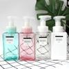 450ml espuma garrafa de limpeza facial shampoo garrafa de espuma mousse garrafa de plástico petg cosméticos sub-engarrafado