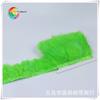 Fabricantes de plumas para libros cálidos venden Accesorios de ropa con borde de tela de terciopelo de Turquía Falda de plumas Verde Fruta Terciopelo vascular en stock