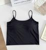 Camisola Ice Silk 702 #, fresca, sin costuras, con espalda hermosa, almohadillas para el pecho incorporadas, apariencia estilizada y cómoda de usar por dentro y por fuera, sujetador tipo tubo.