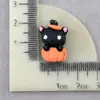 Tema Chapéu de Abóbora Brincos de Bruxa Aranha Fantasma DIY Halloween Europeu e Americano Esqueleto Castelo Acessórios de Resina