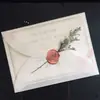 Sobres de Papel Ácido Sulfúrico, Sobres Semitransparentes Esmerilados, Sobres Pequeños Esmerilados, Invitaciones de Boda, Planificadores de Boda