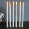 Luz de Vela Digital LED Control Remoto Plástico Digital Vela Artificial de Cera de Palo Largo Decoración de Restaurante Cumpleaños para Lámpara de Buda