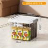 Ropa de Bebé, Snacks, Caja de Almacenamiento de Artículos Varios de Plástico, Caja de Almacenamiento Transparente Diaria, Juguetes, Caja de Almacenamiento para el Hogar de Gran Capacidad