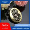 Latão ao vivo on-line vermelho hardware pano fivela caveira rainha rei dupla cor cinto de soldagem