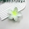 Novedad Pinza de Flor de Huevo Pinza de Pelo de Flor de Colores Retro Europea y Americana Pinza Lateral para Cabello de Mujer Pinza de Tiburón para Media Cabeza