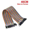 Cable de conexión de color DuPont línea hembra a hembra macho a hembra macho a macho 40P 10/15/30/20/40CM