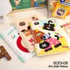 Dachshund Celebridade da Internet Caderno de Folhas Soltas A5 Bonito Caderno para Aluno do Ensino Fundamental Menina Fofa Destacável Aluno do Ensino Médio