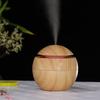 Humidificador USB luminoso 5V para el hogar, difusor de niebla para aire, difusor de aroma con veta de madera, purificador de aire, venta al por mayor