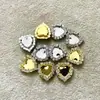 Cadena de garra con borde de hebilla de cristal soldada con diamantes, base hueca en forma de D, accesorios para ropa, material de garra de diamante cosido a mano para bolsa de zapatos DIY, pasador de pelo