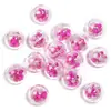 Nuevas Bolas de Burbuja Rellenas de Cuentas de Arroz Bolas Redondas Plástico Cuentas con Agujero Pasante Bolígrafo de Cuentas DIY Pulsera Accesorios de Joyería Cuentas Sueltas