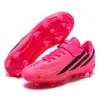 Zapatos de fútbol para césped deportivo de entrenamiento al aire libre para niños, nuevos, con tacos largos, antideslizantes, transpirables, resistentes al desgaste, en stock
