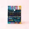 Venta Directa de Fábrica Set de Marcadores Brillantes de Doble Cabezal y Doble Color con Puntas Suaves para Dibujo Infantil y Graffiti, Plumas de Acuarela Acrílica de Color en Capas
