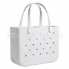 Bolsa de Praia Eva à Prova D'água, Grande Capacidade, Secagem Rápida, Perfurada, Adequada para Trabalhadores de Escritório e Colarinho Branco, Bolsa de Mão para o Dia a Dia