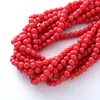 8 mm 50 Piezas/Paquete Cuentas de Vidrio Multicolor Brillantes Redondas Color Sólido Sueltas Transparentes Accesorios para Joyería