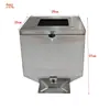 Máquina de Moldeo por Inyección Personalizada Tolva de Acero Inoxidable Alimentador de Vacío Tolva Receptora Tolva Extrusora con Tapa Tolva de Almacenamiento 2L12L25